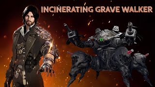 INCINERATING GRAVE WALKER [upl. by Acinnad]