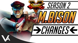 SFV  MBison Official Patch Notes Explained For Street Fighter 5 Season 2 [upl. by Ethben319]