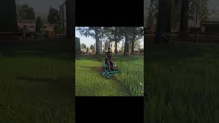 Mowing Tall Grass with Paterson ZTA1 Lawn Mower [upl. by Ynnos]