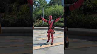 Les gardiens de la galaxie  Dance Challenge avec Deadpool  Disneyland Paris [upl. by Bello994]