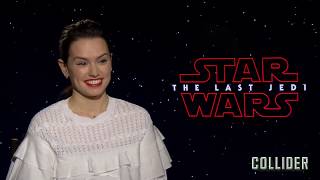 Josh Gad tries to get answers from Daisy Ridley about Star Wars The Rise Of Skywalker [upl. by Dollie]