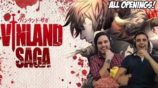 VINLAND SAGA ALL OPENINGS12  Brothers Reaction [upl. by Rozek567]