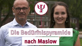 Die Bedürfnispyramide nach Maslow  Psychologie mit Prof Erb [upl. by Qulllon]