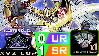 Xyz Cups BEST Utopia 0 UR 1 SR Structure Deck OTK  YuGiOh Master Duel [upl. by Kola]