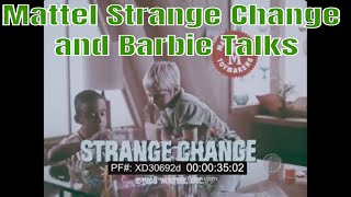 1968 MATTEL TOY COMMERCIALS STRANGE CHANGE MACHINE TALKING BARBIE amp STACEY DOLLS XD30692d [upl. by Asirralc]