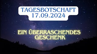 Ein überraschendes Geschenk 🎁  TagesTarot 170924 [upl. by Ellatsyrc229]