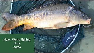 How I Went Fishing July 2024 New PB Mirror Carp [upl. by Jarad]