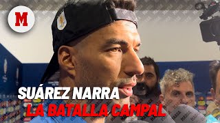 Suárez narra la batalla campal del UruguayColombia quotHabía gente mayorquot I MARCA [upl. by Gittel372]