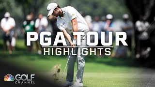 Highlights Best shots of the 2024 Charles Schwab Challenge Round 4  Golf Channel [upl. by Artened]