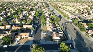 City of Palmdale California Aerial View DJI Mini 3 Pro Drone [upl. by Wehtam]