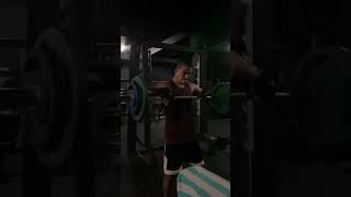 Upright barbell row delta HitYourShoulder gymmotivation [upl. by Utta]