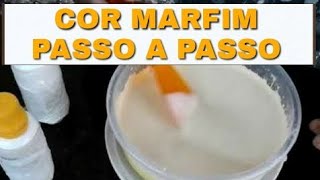 19Como fazer a cor marfimpasso a passo [upl. by Phaidra]