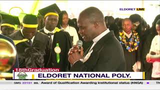 Eldoret National Polytechnic 18th Graduation CeremonyPart 1 [upl. by Sally]