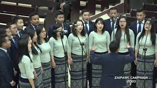 Synod Mission Choir  Lal ropui hmangaih Pathian Live Zaipawl Campaign 2020 [upl. by Ahsyla]