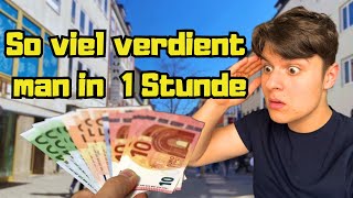 30€ STUNDENLOHN🤯 Experiment  Nicoduscht [upl. by Yreneh]