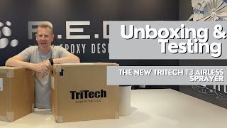 Unboxing amp Testing the NEW Tritech T3 Airless Sprayer [upl. by Edric]