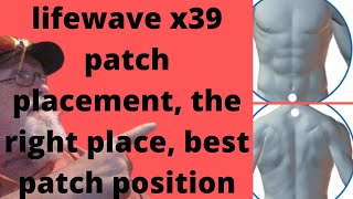 lifewave x39 patch right placement best patch position to apply x39 [upl. by Sisile]