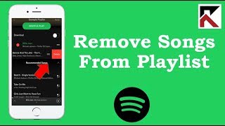 How To Remove Song From Playlist Spotify iPhone [upl. by Stouffer]