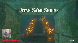 Jitan Sami Shrine Walkthrough  The Legend of Zelda Breath of the Wild [upl. by Eidnarb]