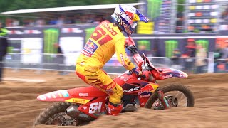 MXGP Lommel 2023  Febvre Prado amp Coldenhoff Battling for the Win [upl. by Abate]