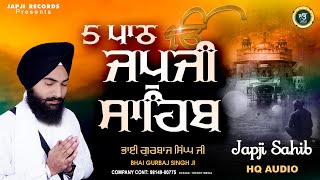 New Path 2024 Japji Sahib  5 Path  Bhai Gurbaj Singh Ji  Japji Records  nitnemsahibfullpath [upl. by Rachaba]