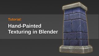 Tutorial  Hand Painted Textures in Blender [upl. by Naid983]