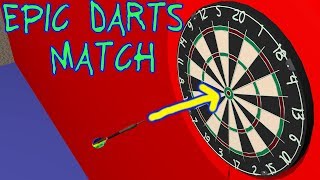 Darts Game  Blender Animation  3D Animation  Simulation  Dart  Darts Match  Darts 3D 60 fps [upl. by Alana213]