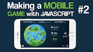 Making a Mobile Game with Javascript  2 Creating PhoneGap Project [upl. by Brade274]