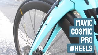 Mavic Cosmic Pro carbon wheels review [upl. by Sheba360]