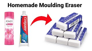 How to make Kneaded Eraser at homeDIY Eraser homemade Kneaded Eraser Moldable Eraser [upl. by Ahsimot]