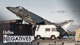 Why a Harrier Jump Jet Parked on a Cargo Ship  NEGATIVES [upl. by Thorsten]