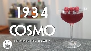 1934 Cosmopolitan Cocktail  Ein vergessener Klassiker [upl. by Eiramalegna]