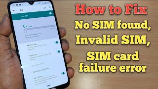 How to Fix SIM Card quotNo Servicequot Error On XiaomiRedmi Phone  Best Tutorial  Android Data Recovery [upl. by Frasco104]