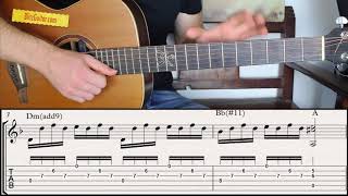 Mysterious Chords in D minor Easy Trick to Spice up Chords in D minor Key [upl. by Ettener]