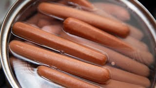 Never Leave Hot Dogs In Boiling Water Heres Why [upl. by Eikciv]