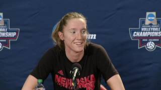 All the light and awkward moments from Nebraskas NCAA volleyball presser [upl. by Arhaz]