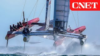 Worlds Most Advanced Hydrofoil Boats Fly Above Water [upl. by Marienthal24]