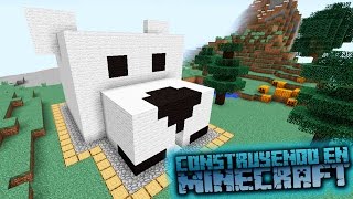 Como hacer una casa en minecraft para survival estilo oso OmarZcraft [upl. by Esenahs]