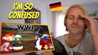 German reacts to WW1 in a nutshell [upl. by Mahgirb]