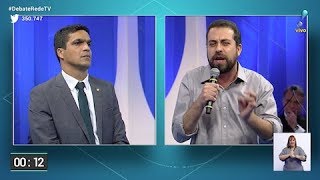 quotNesse debate novamente vemos 50 tons de Temerquot ironiza Guilherme Boulos [upl. by Arehs]