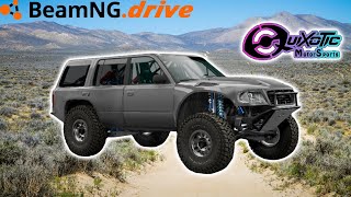 BeamNG Prerunner Simulator BDR QMS Roamer F150 Desert Trail Triples [upl. by Knick]