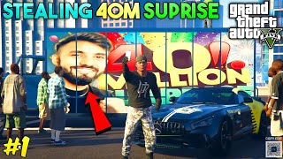 I STOLE TechnoGamerzOfficial 40 MILLION SUPRISE 🤑  GTA 5 GAMEPLAY [upl. by Quintana742]