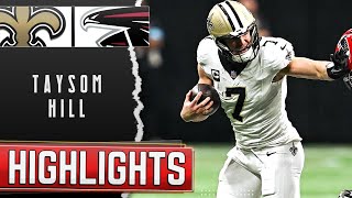 Taysom Hill Every Play vs Falcons  Week 4 Highlights [upl. by Renate]