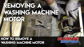 How to remove a Washing machine motor  washing machine repair [upl. by Northrup]