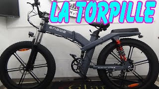 Le plus rapide des fat bike jamais testé engwe x26 [upl. by Einneb]