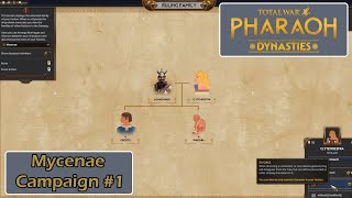 Agamemnon Rules  Mycenae Campaign 1  Total War Pharaoh Dynasties [upl. by Sparke]