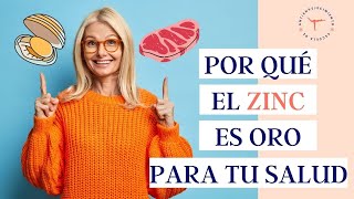 ¿Para qué sirve el ZINC 8 Beneficios  35 Alimentos ricos en zinc [upl. by Gerard462]