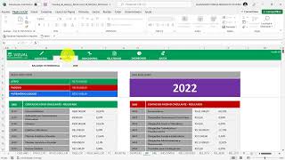 Planilha de Balanço Patrimonial em Excel 60 [upl. by Adnolaj]