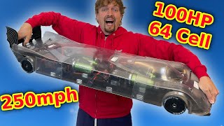 Project 250mph Quad Motor RC Car 1st Drive [upl. by Murat]