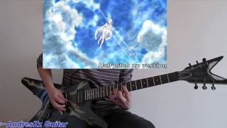 【TAB】AldnoahZero アルドノア・ゼロ OP Opening quotHeavenly Bluequot Guitar Cover [upl. by Natsirk]